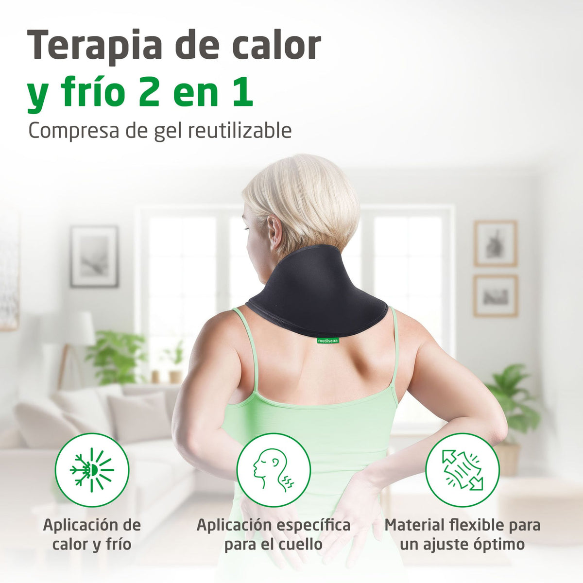 ALMOHADILLA MEDISANA  GP101 CERVICAL FRIO/CALOR