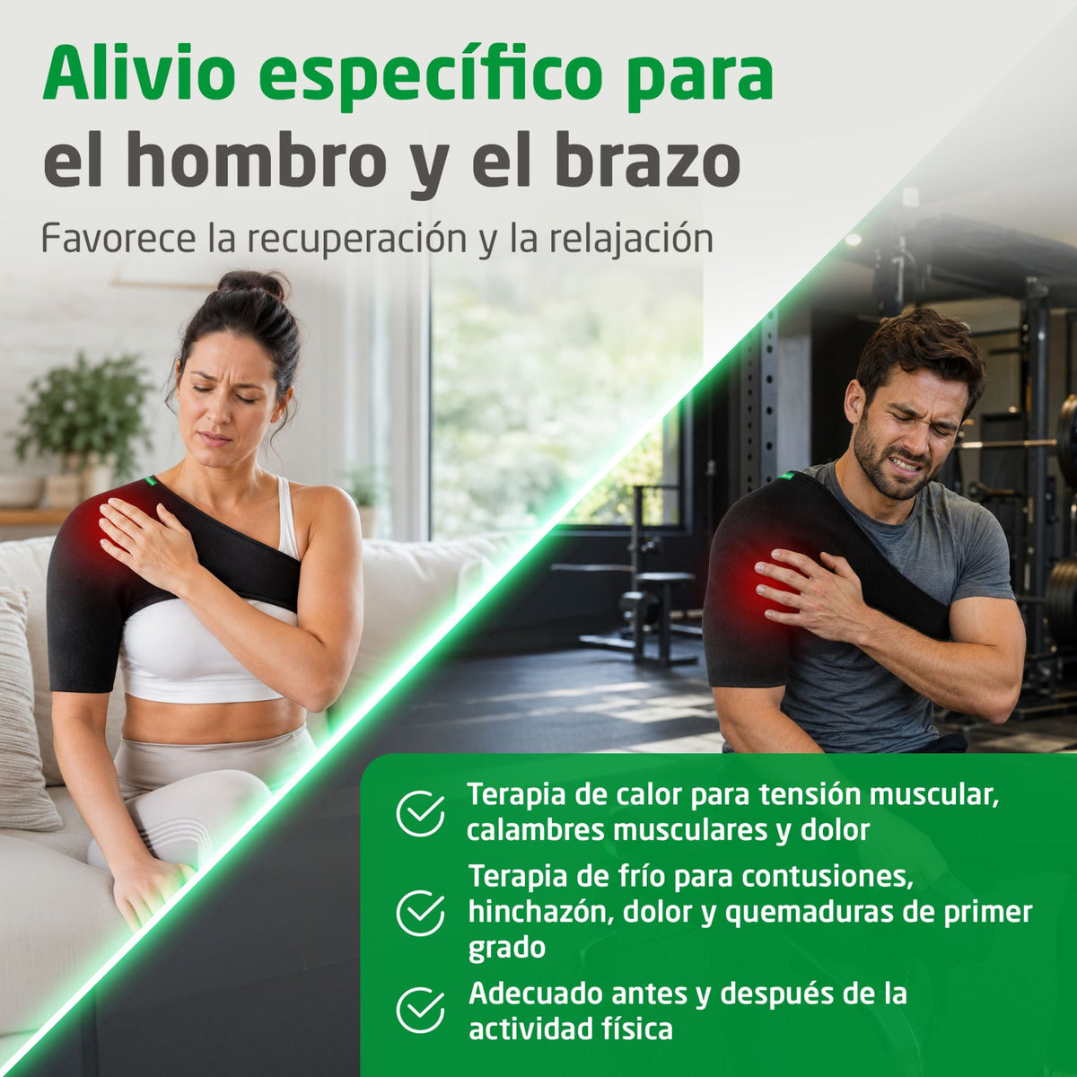 ALMOHADILLA MEDISANA  GP102 HOMBROS FRIO/CALOR AJU