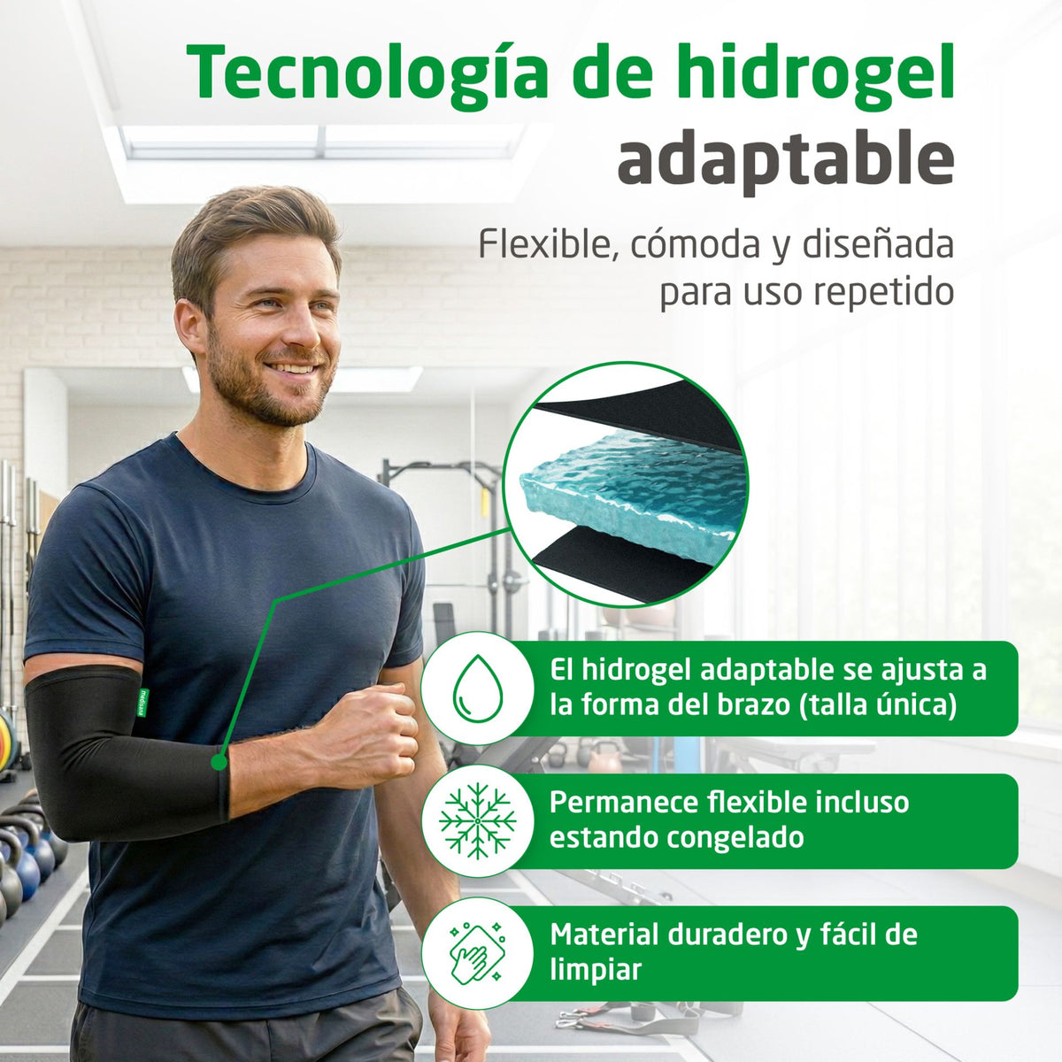 ALMOHADILLA MEDISANA GP103 ARM FRIO/CALOR