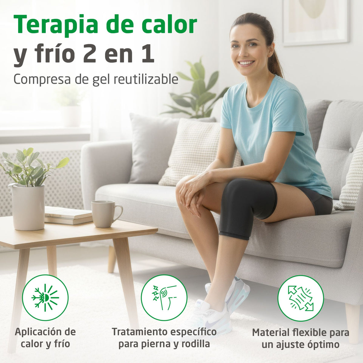 ALMOHADILLA MEDISANA GP105 PIERNA FRIO/CALOR