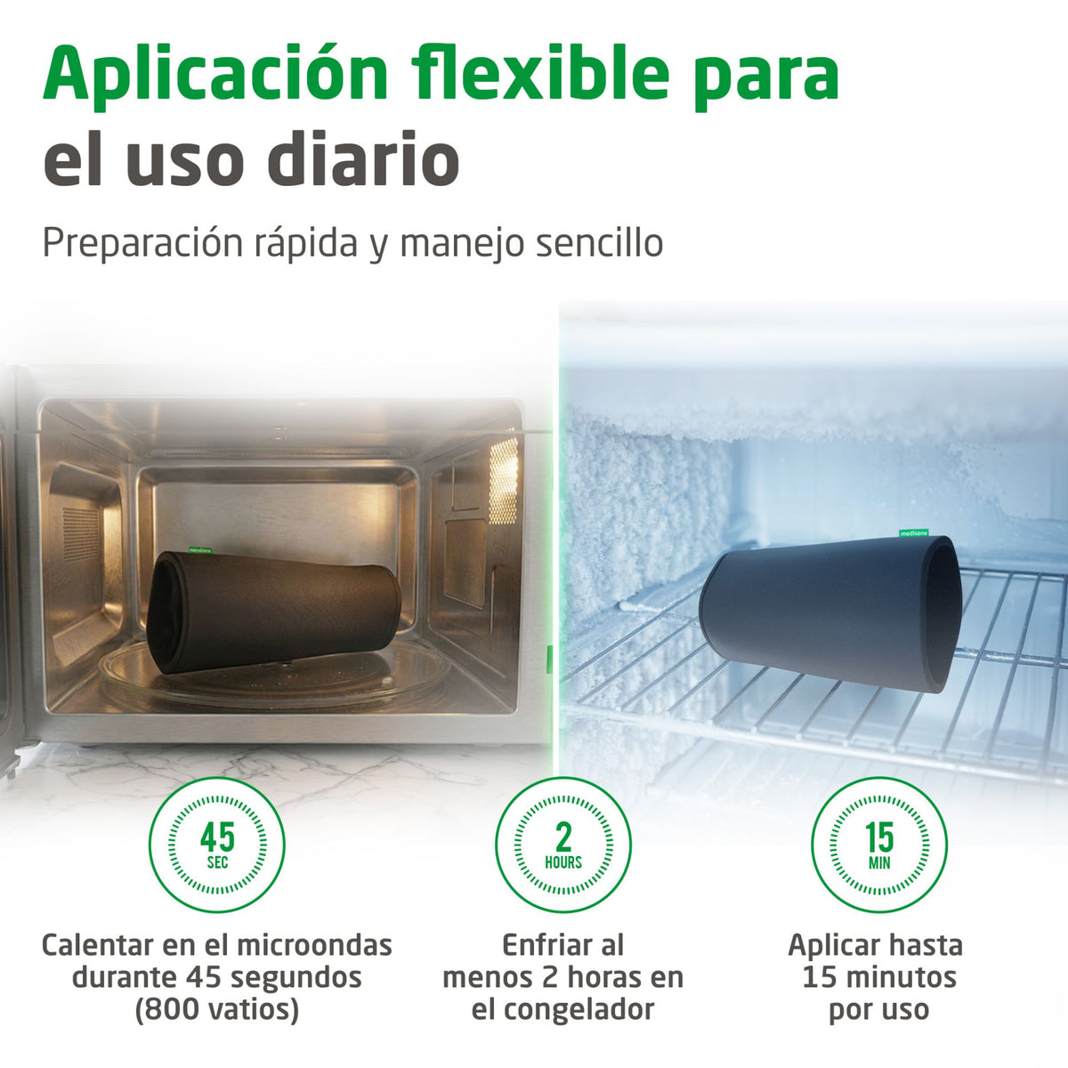 ALMOHADILLA MEDISANA GP105 PIERNA FRIO/CALOR