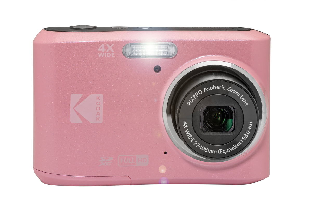 CAMARA KODAK FZ45 ROSA 16MP ZOOM OPTICO X4