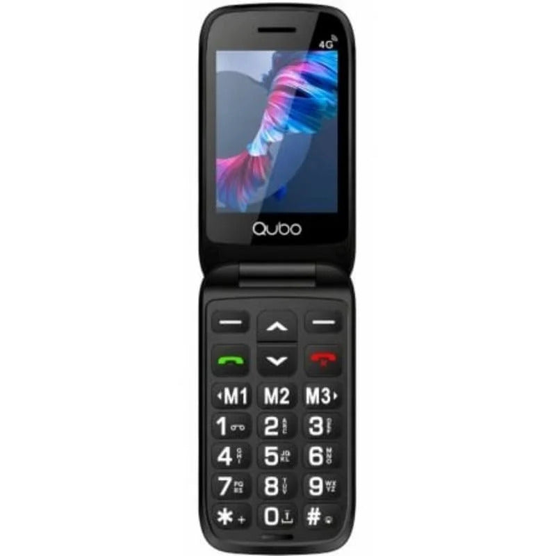 SENIORPHONE QUBO P-221BKC 4G 2,8"