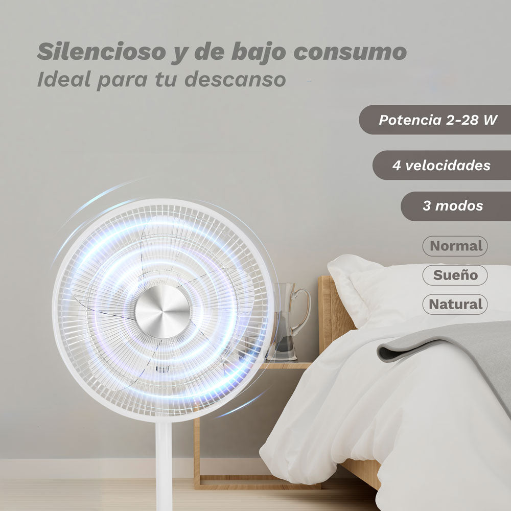Ventilador de pie ultrasilencioso Grunkel FAN-14SILENCE