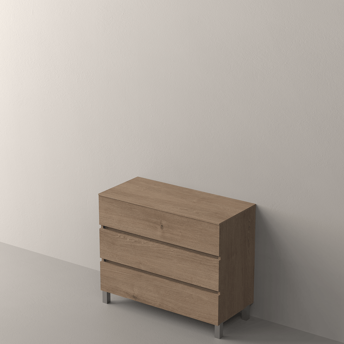 Mueble de baño Atrani con patas acabado Madera laminada Art - NOFER