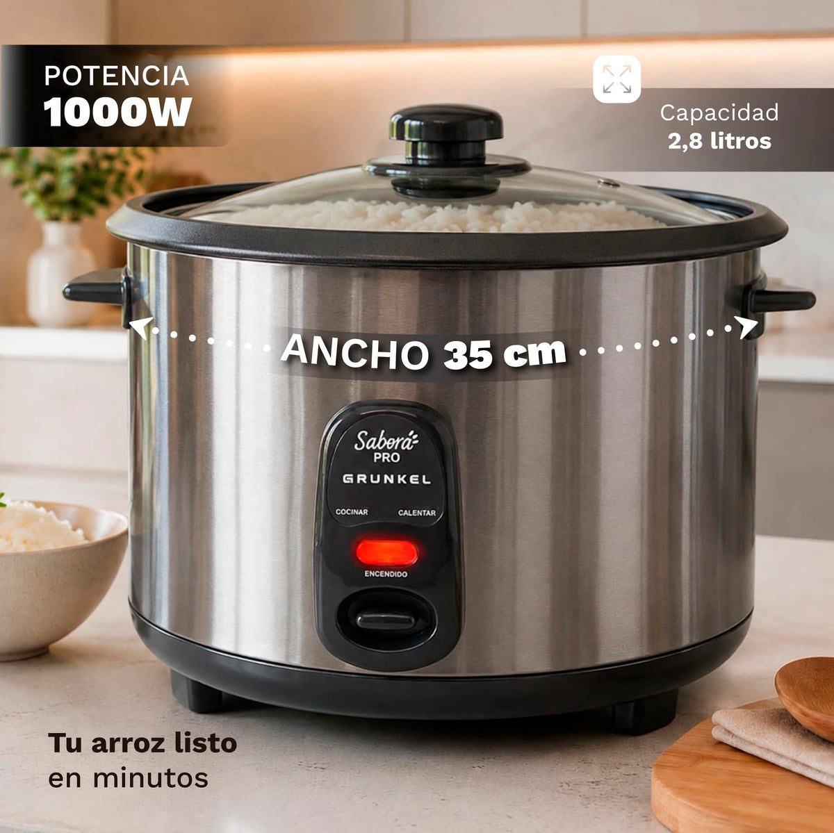 Arrocera 2,8 L Grunkel RC-28L