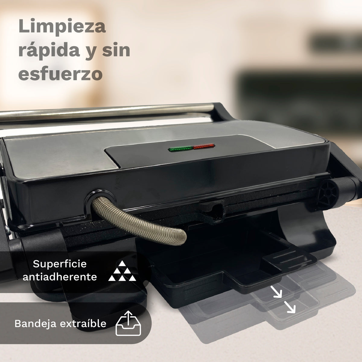 Mini grill eléctrico Grunkel GRL-MARBLE