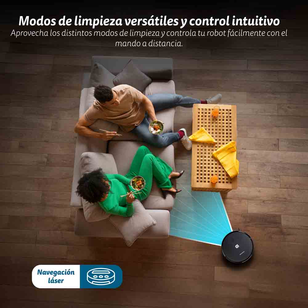 Robot aspirador con navegación láser Grunkel I-DANCERTURBOBRUSH