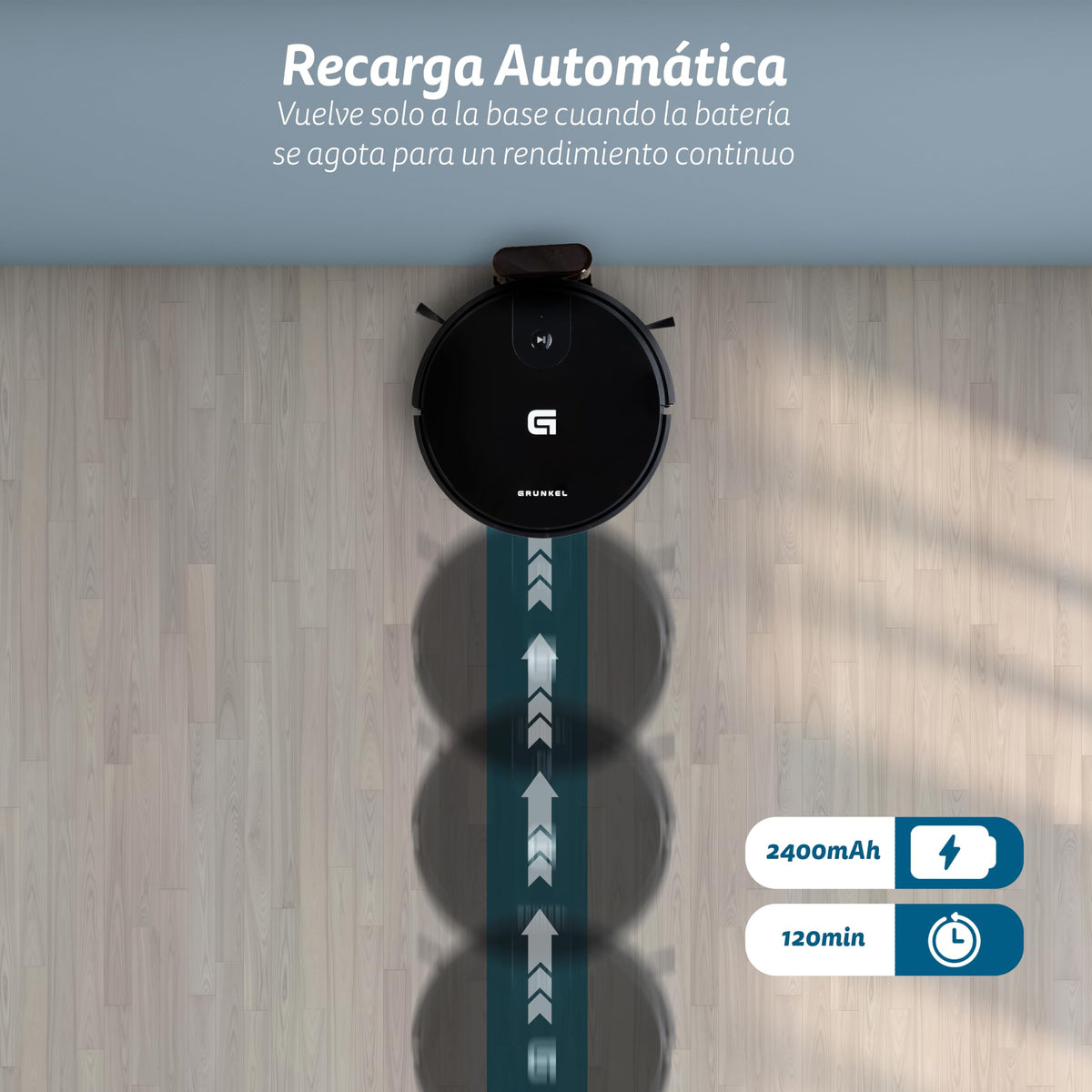 Robot aspirador Grunkel I-DANCEREASY