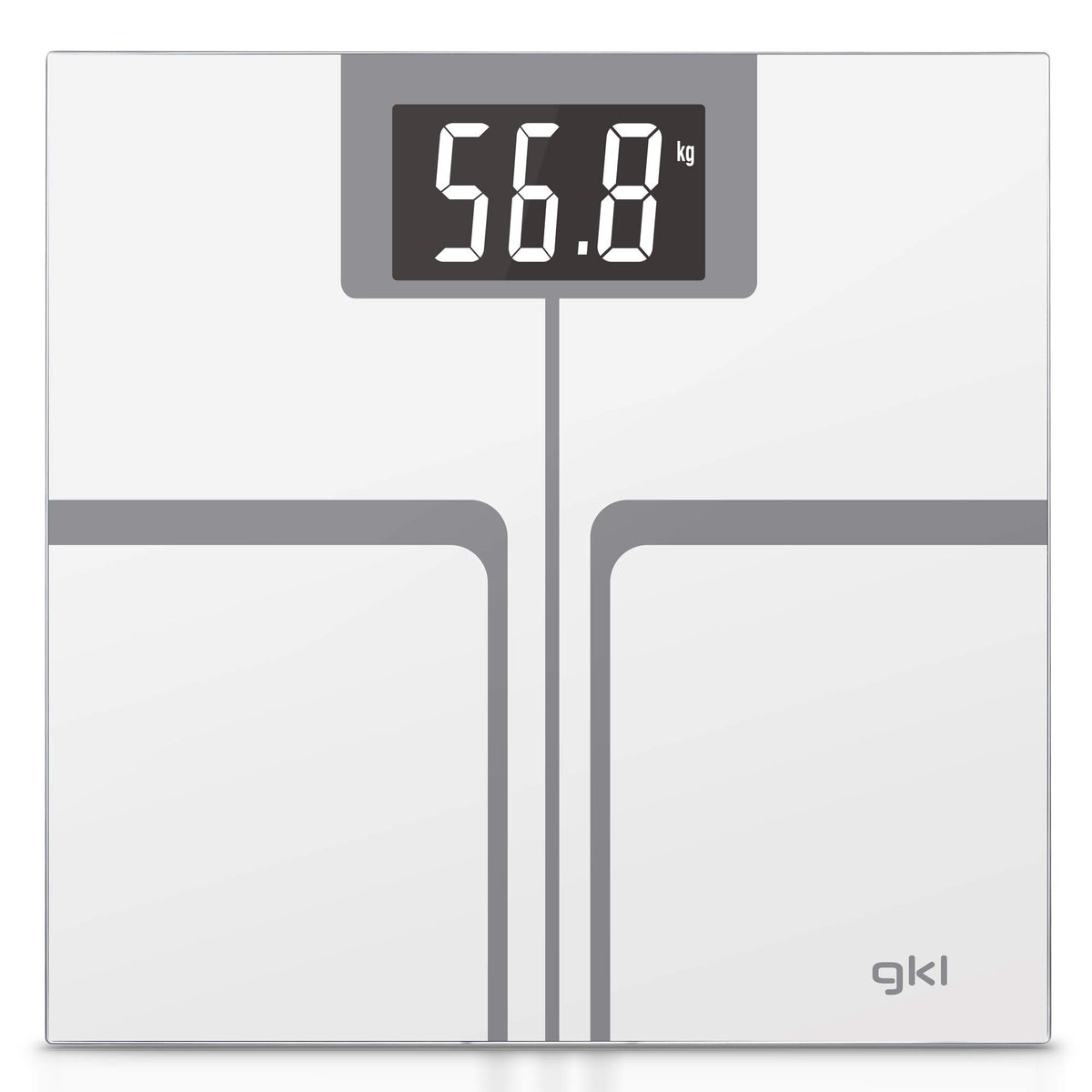 Báscula de baño digital Grunkel FITMAXWHITE blanca
