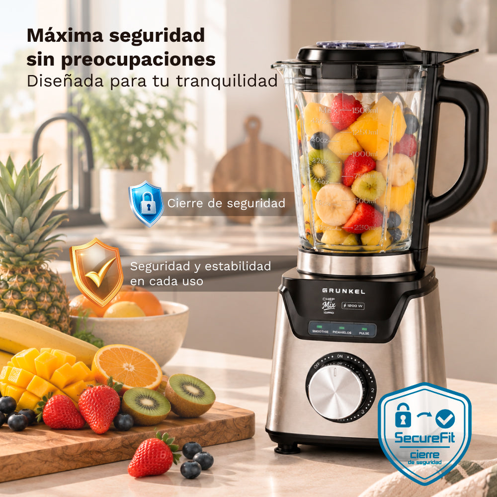 Batidora de vaso Grunkel BAT-12MIX