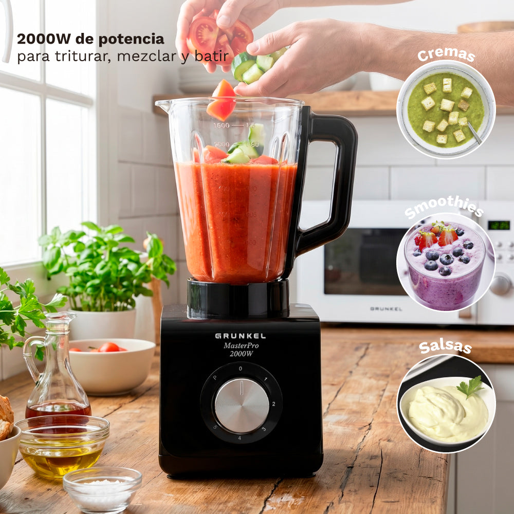 Batidora de vaso Grunkel BAT-2000MASTERPRO