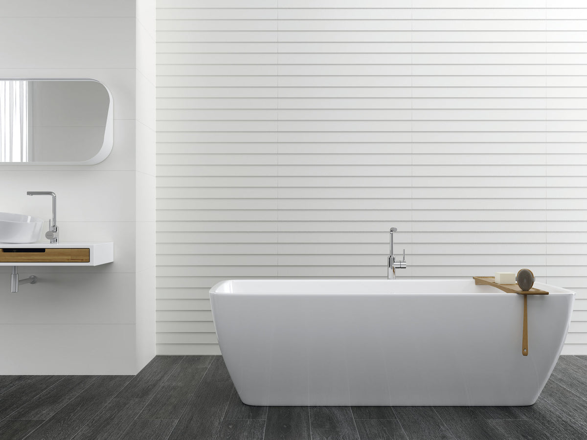 Revestimiento Neve Satin 30x90 cm - Baldocer