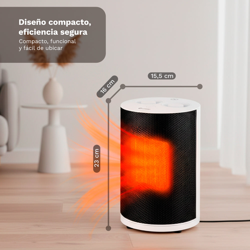 Calefactor cerámico 1800 W Grunkel CAL-CE1800