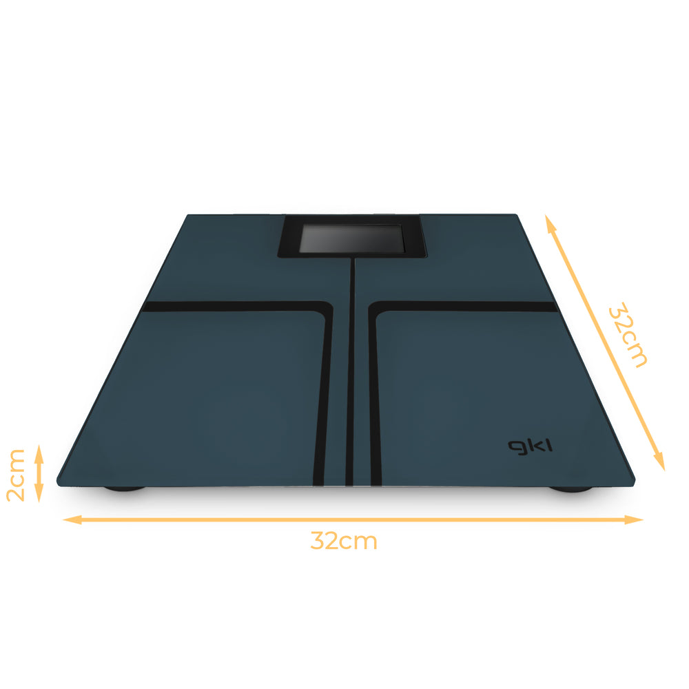 Báscula de baño digital Grunkel FITMAXBLACK negra