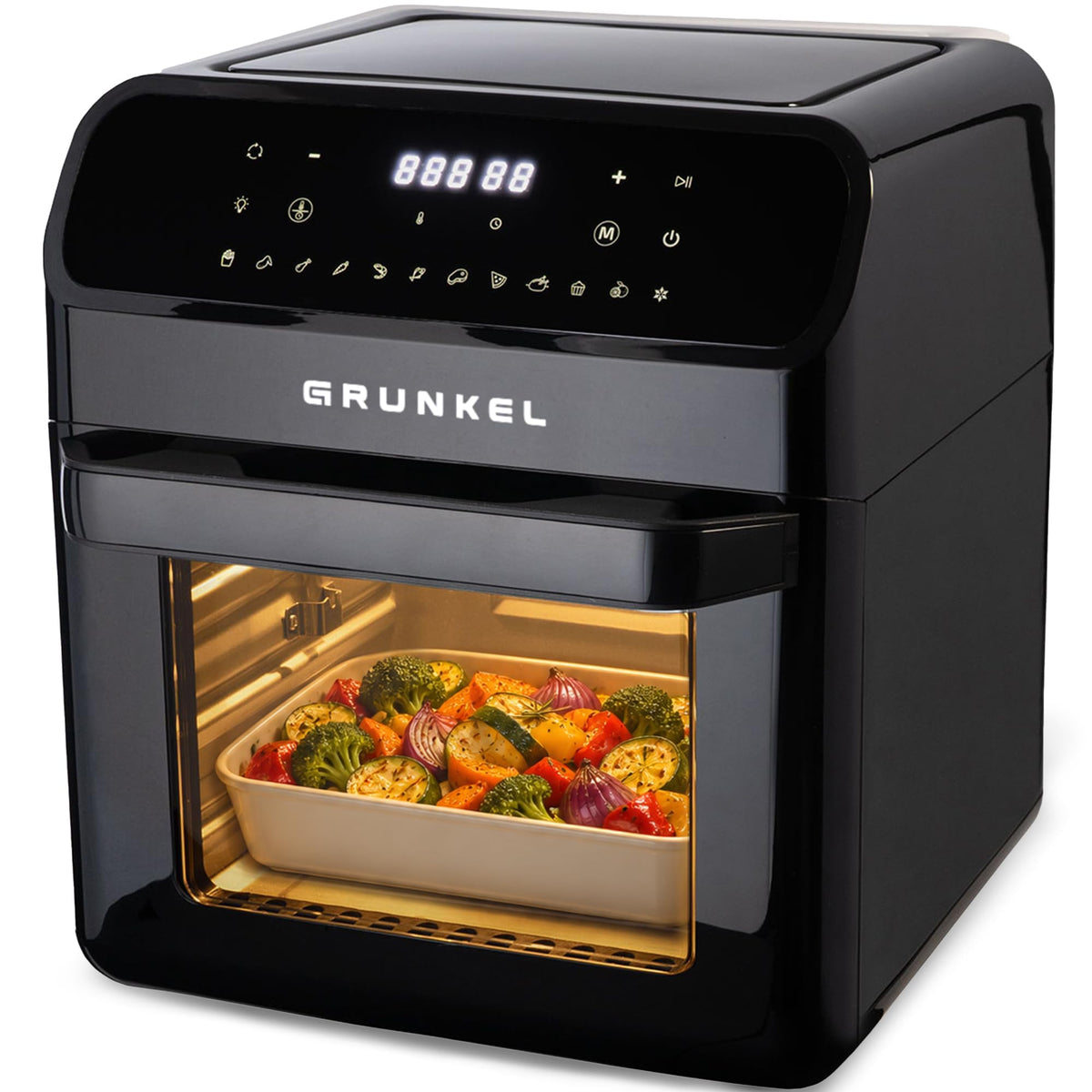 Freidora aire horno 12 L Grunkel BLACKFRYEROVEN negra