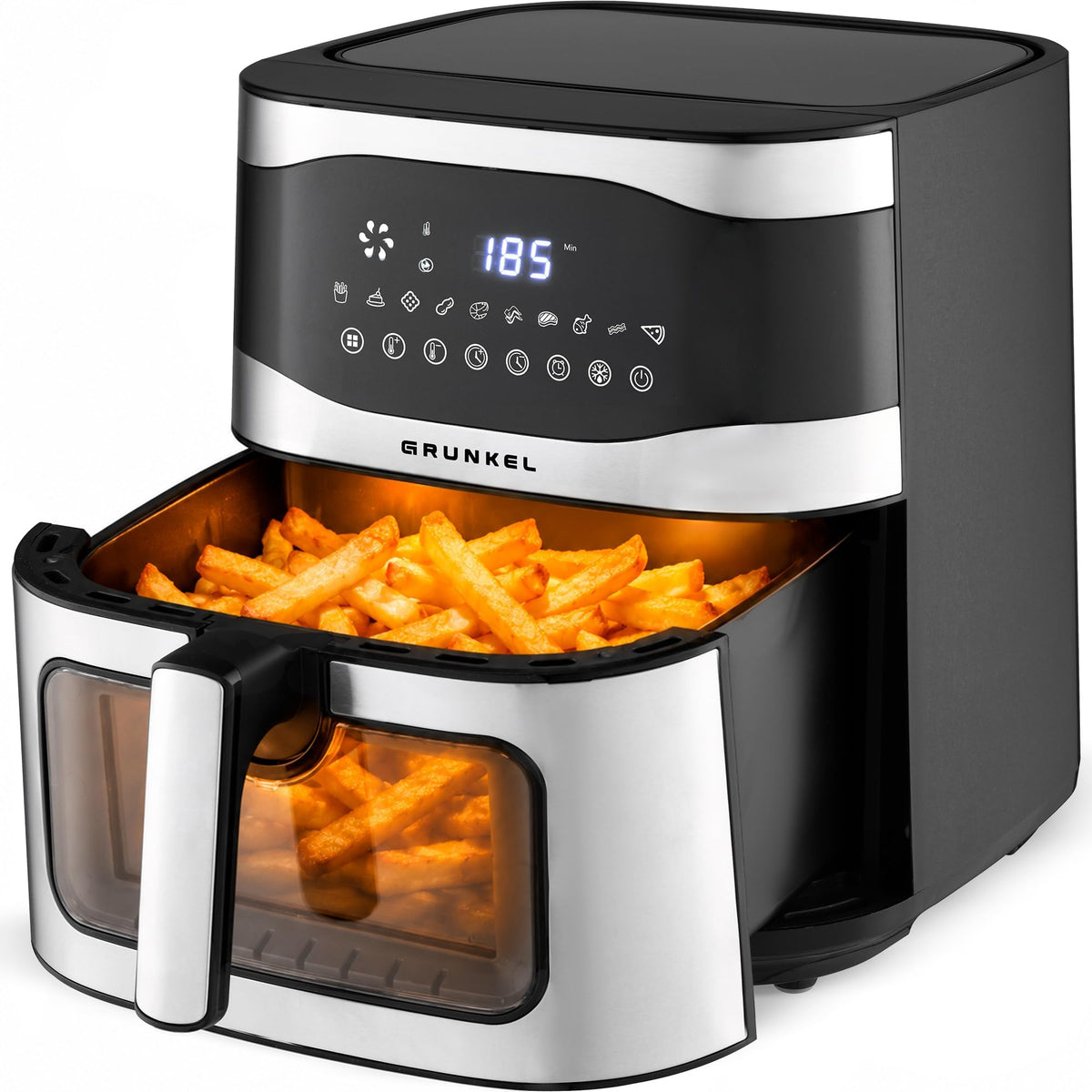 Freidora aire 9 L Grunkel MAXISTEELFRYER