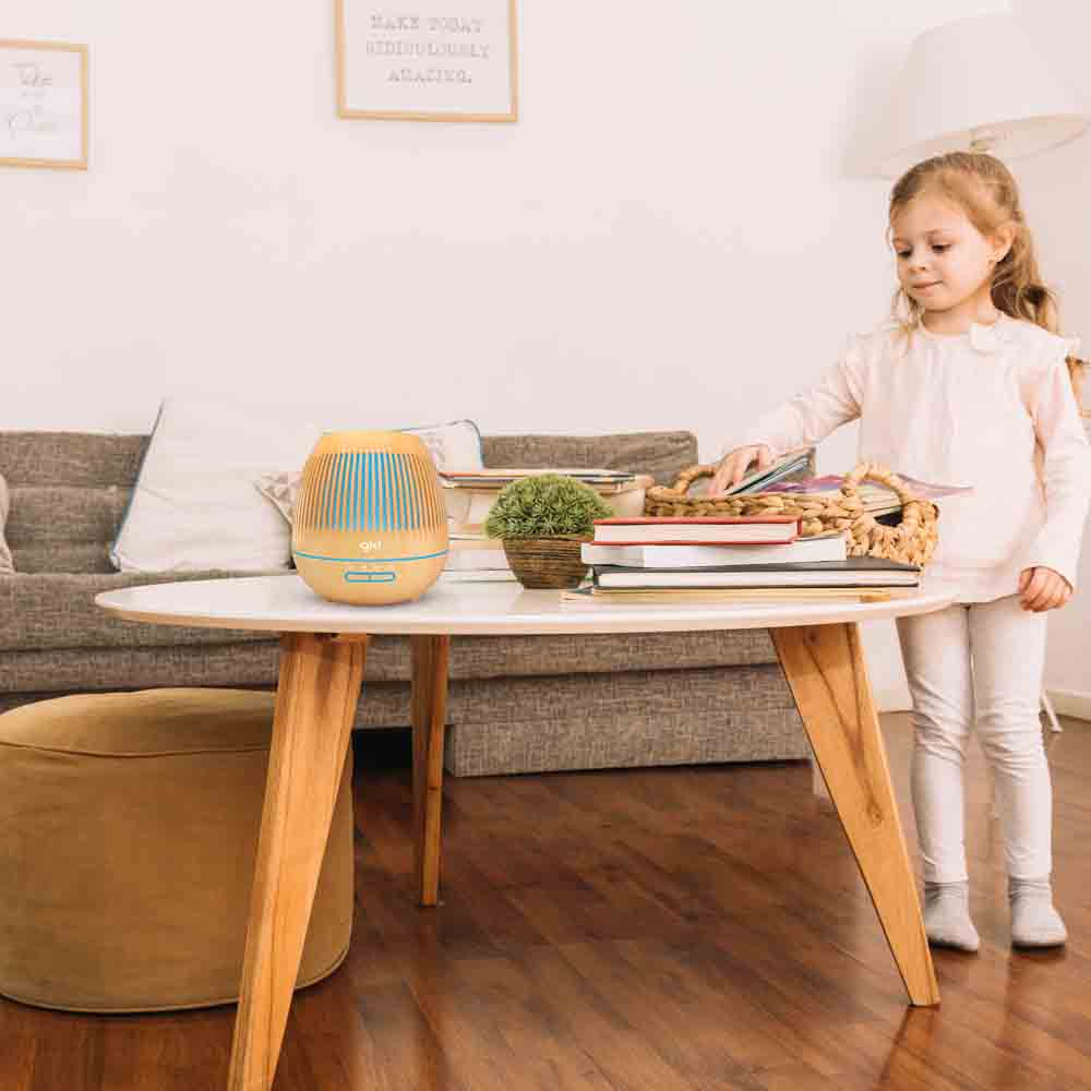 Humidificador difusor de aromas 400 ml Grunkel ESN-400M madera