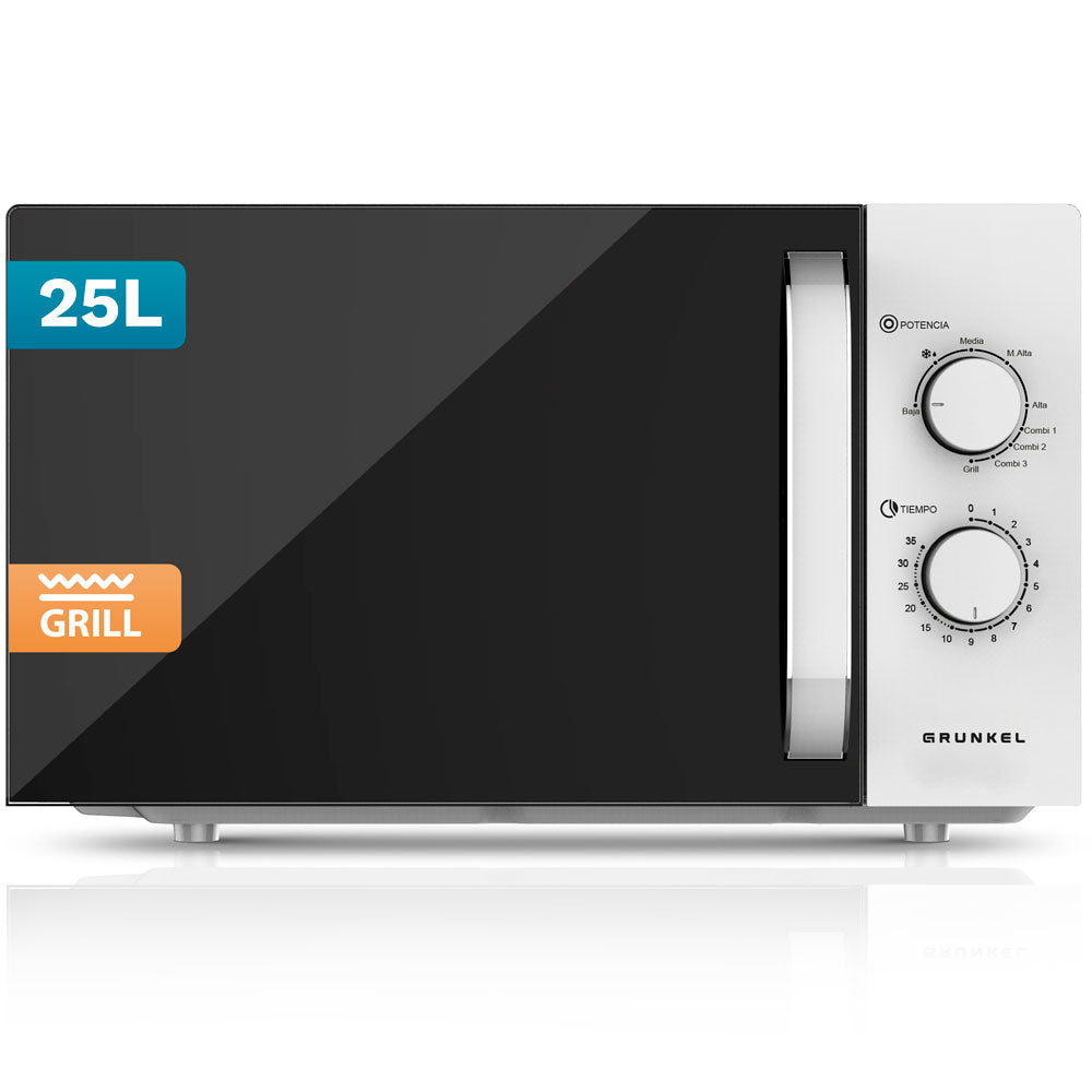 Microondas con grill 25 L Grunkel MWG-25GRILL