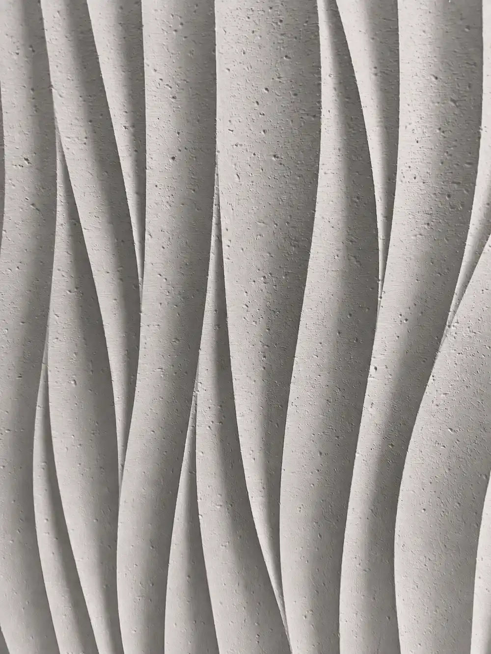 Panel de piedra PU Ola Blanco 120 x 60 cm