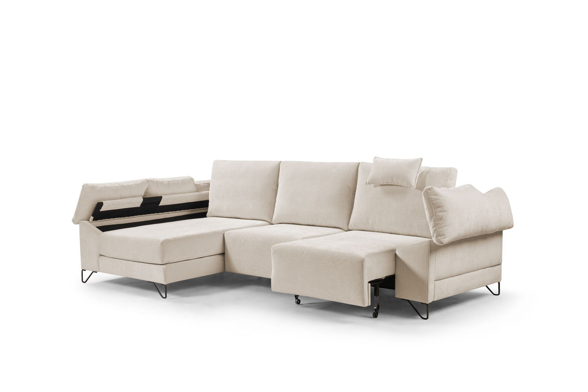 Sofá Raymond con chaiselongue de Tapizados MAPE – vista 2