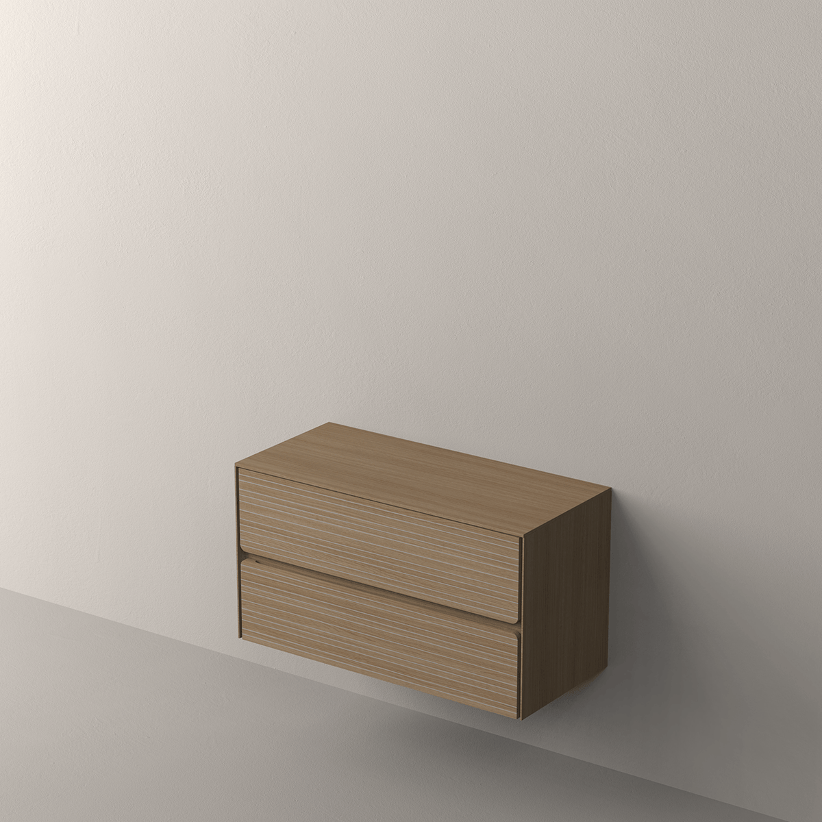 Mueble de baño suspendido Random acabado Mud - NOFER