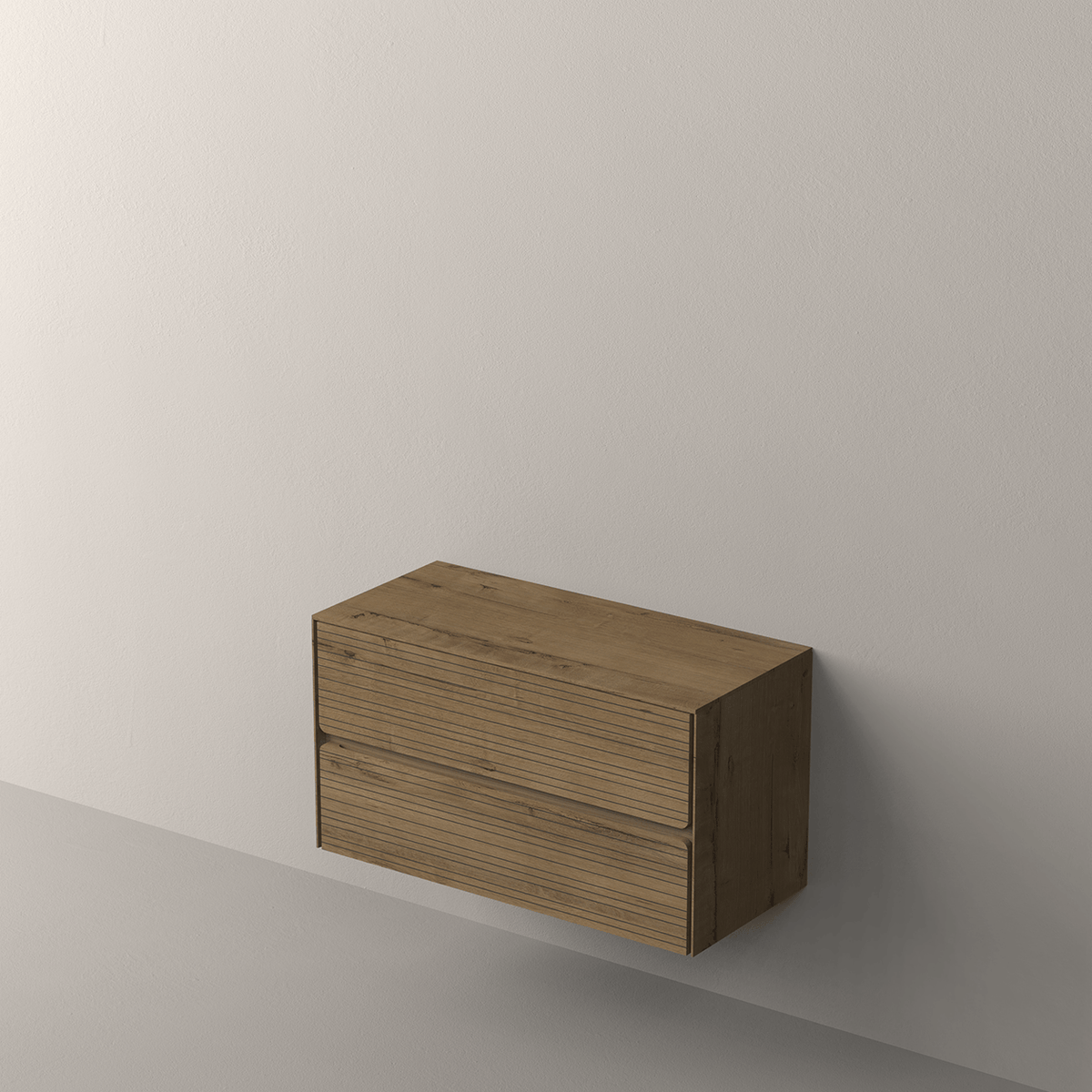 Mueble de baño suspendido Random acabado Sand - NOFER