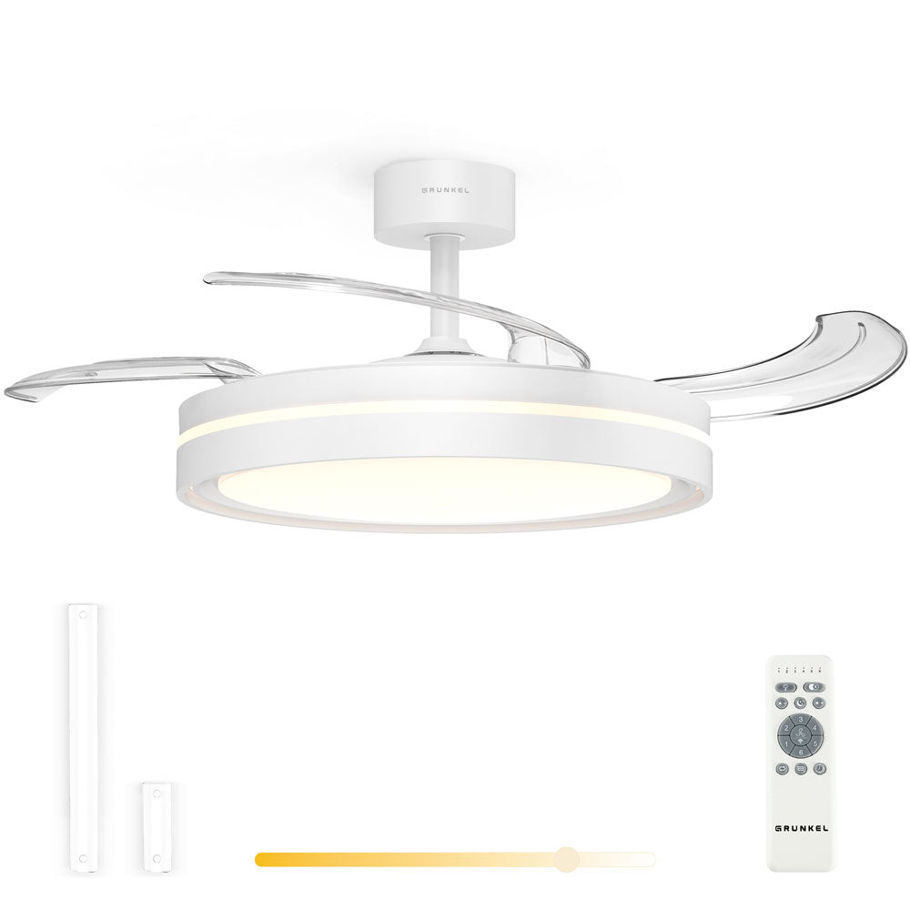 Ventilador de techo 42" Grunkel SKYWHITE42