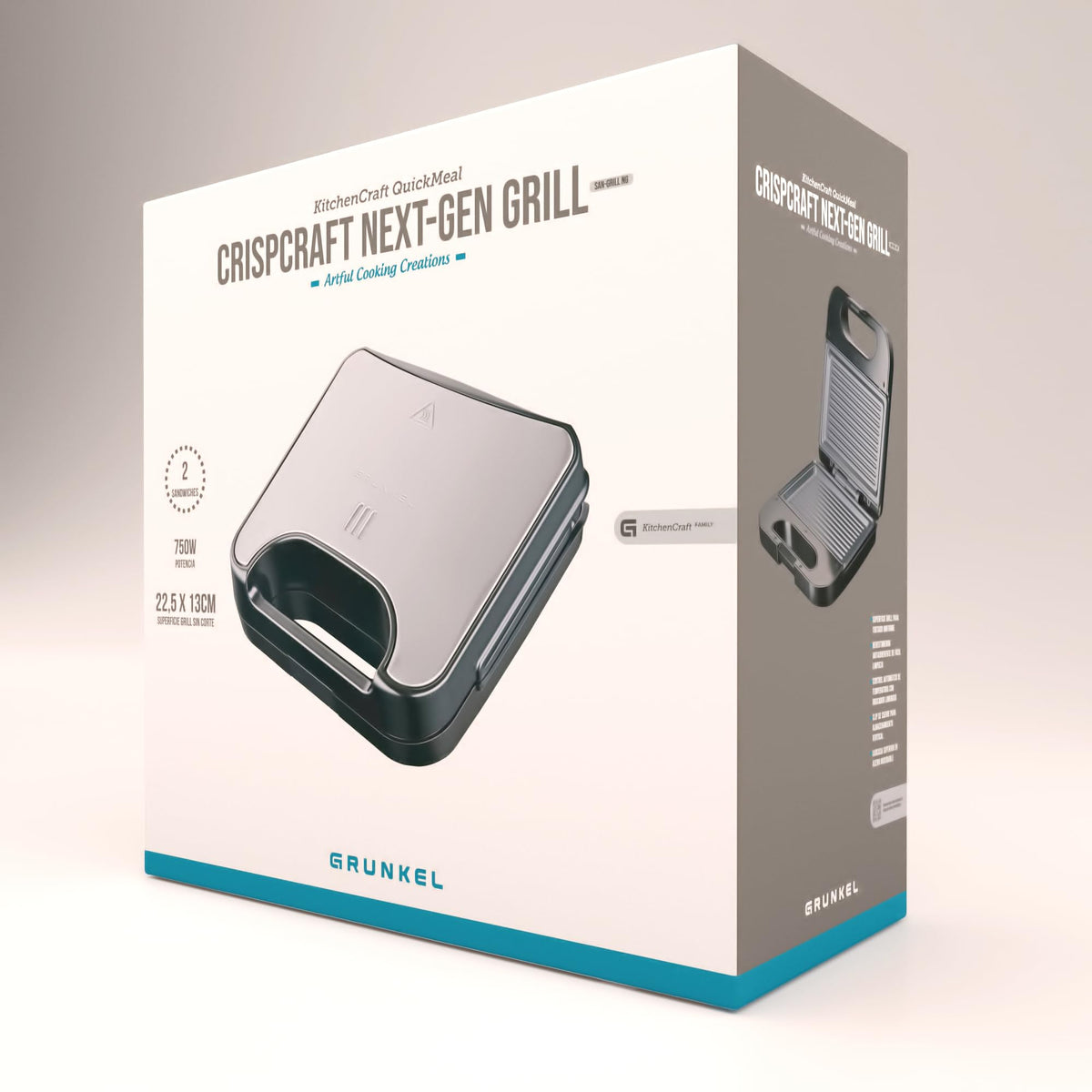 Sandwichera grill Grunkel SAN-GRILLNG