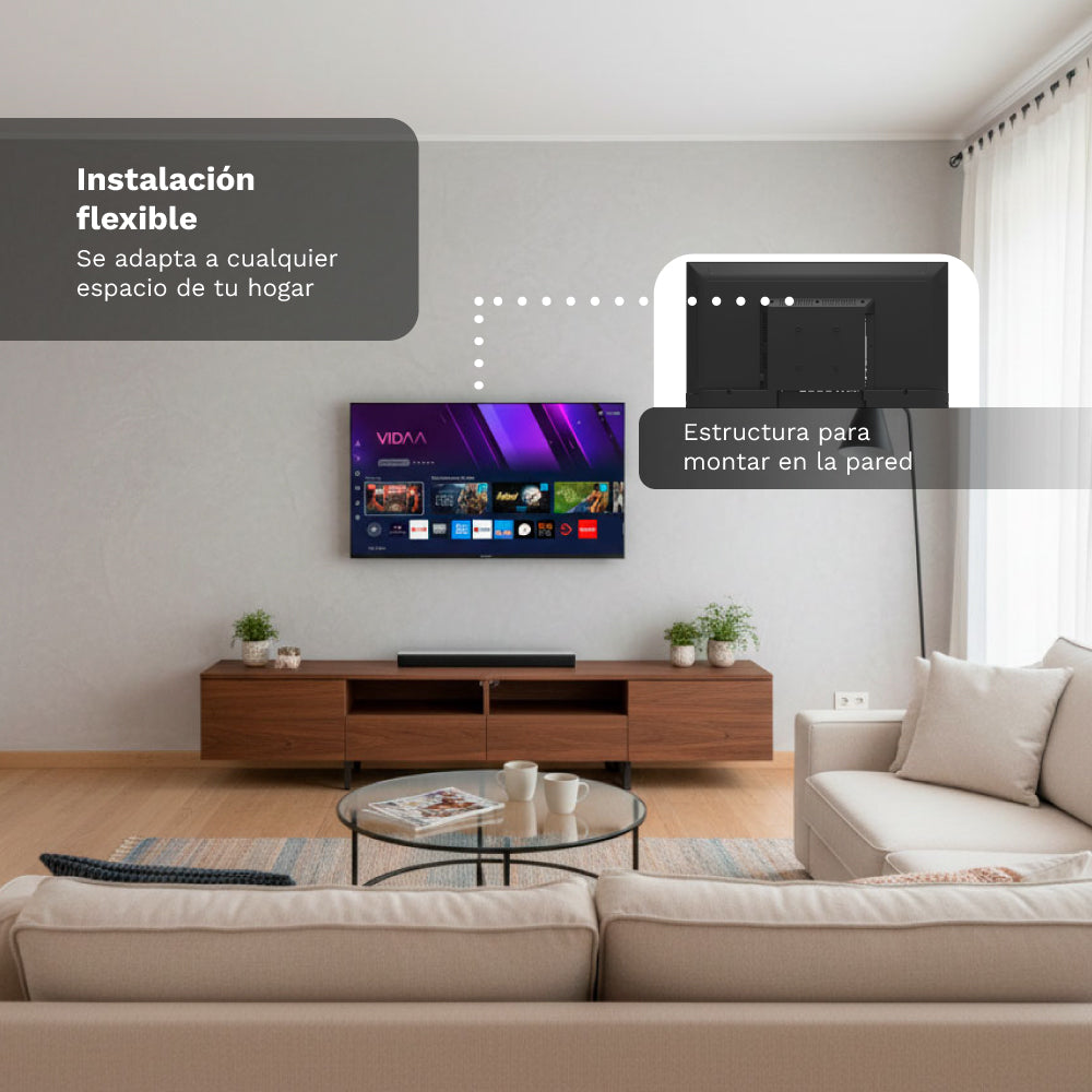 Televisor Grunkel QLED-3226VD 32" QLED Smart TV VIDAA
