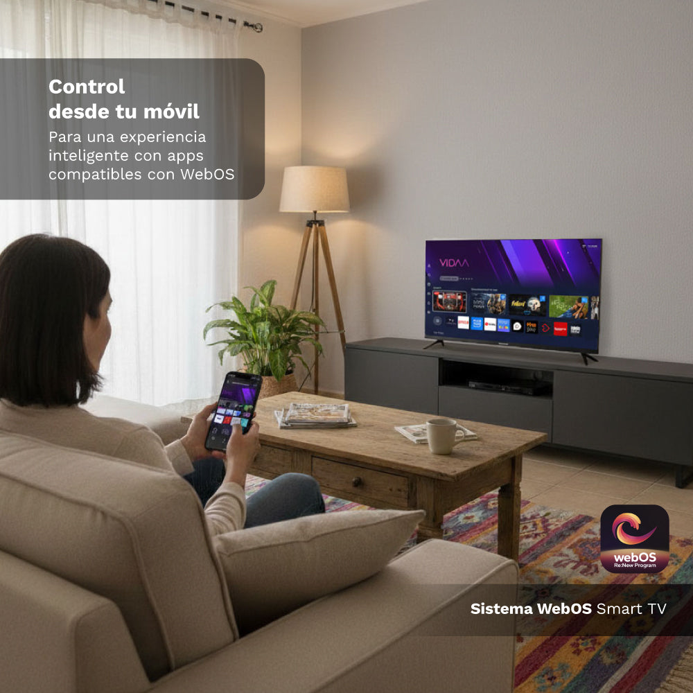 Televisor Grunkel QLED-4026VD 40" QLED Smart TV VIDAA