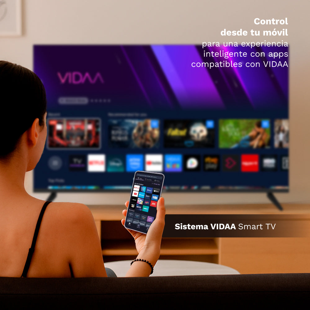Televisor Grunkel QLED-5026VD 50" QLED 4K UHD Smart TV VIDAA