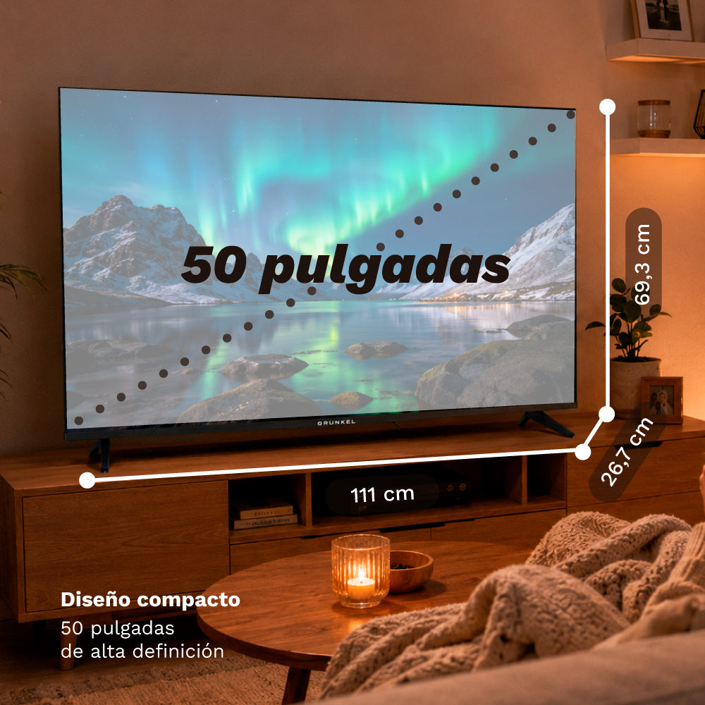 Televisor Grunkel QLED-5026VD 50"
