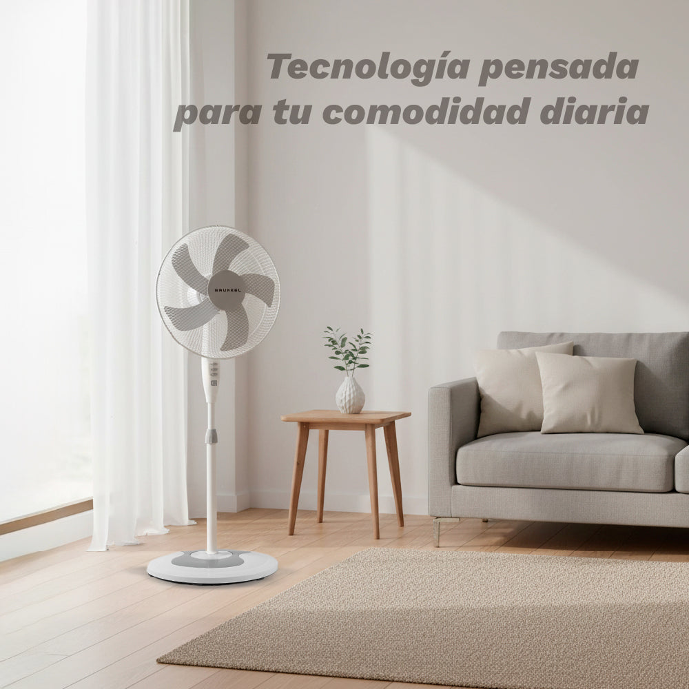 Ventilador de pie con mando 40 cm Grunkel FAN-165R