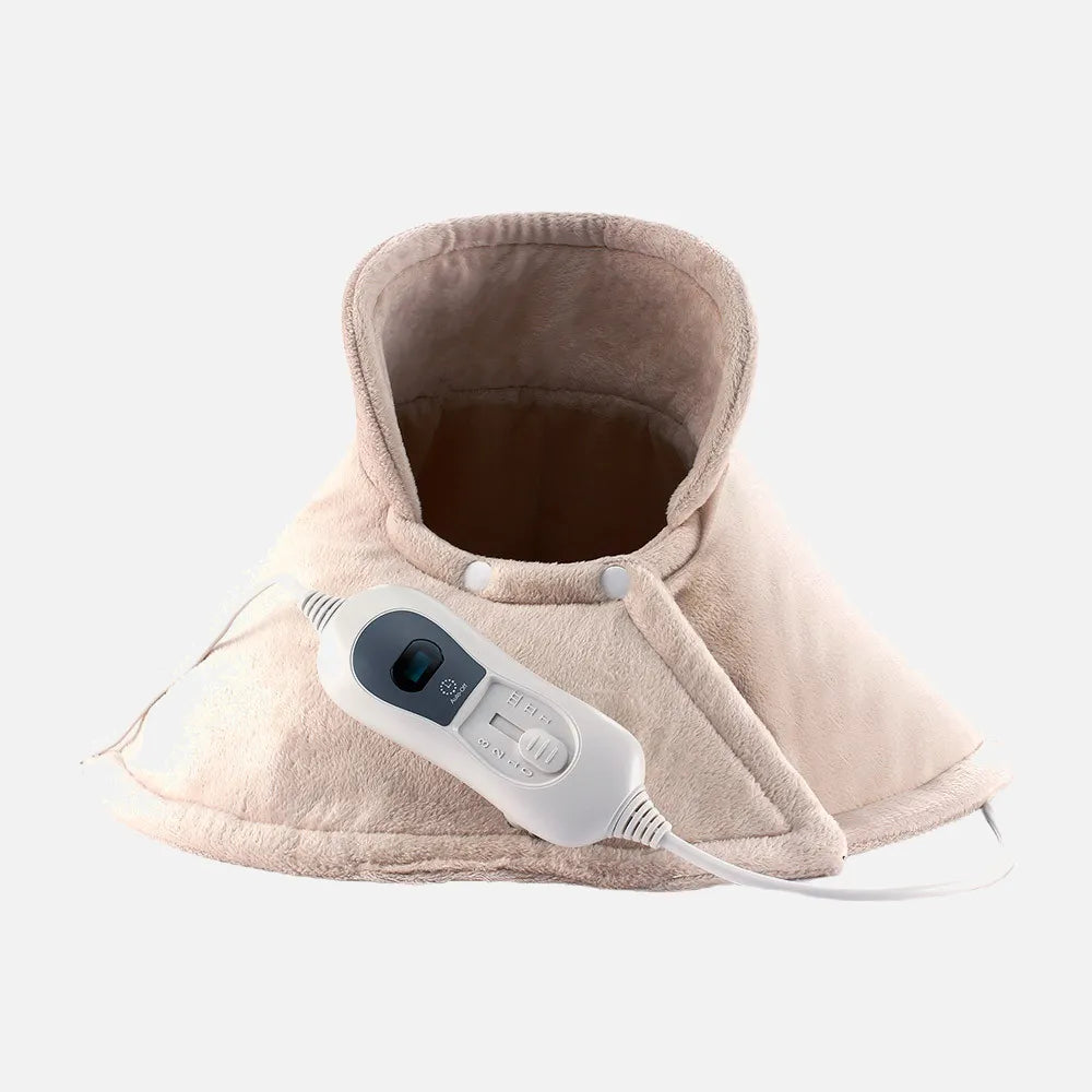 Almohadilla eléctrica cervical Relente 100 W de FABRILAMP en color beige