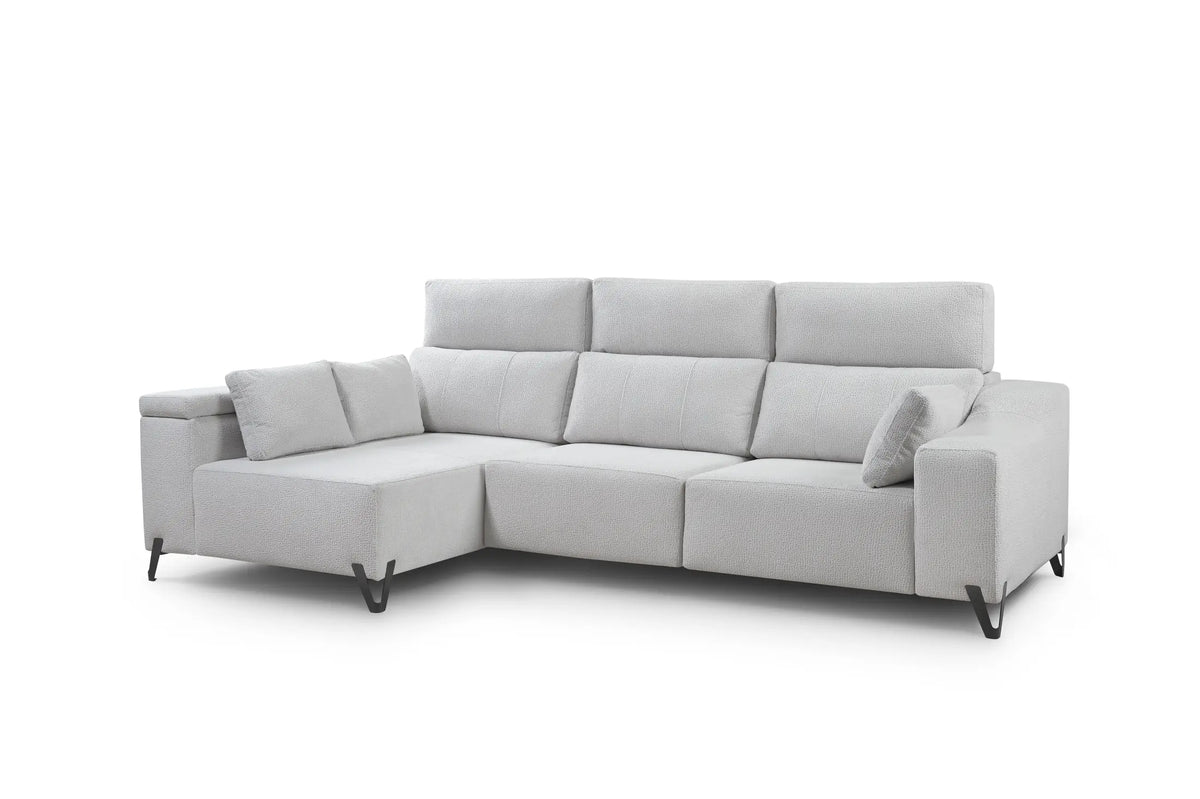 Sofá Akua con chaiselongue - detalle