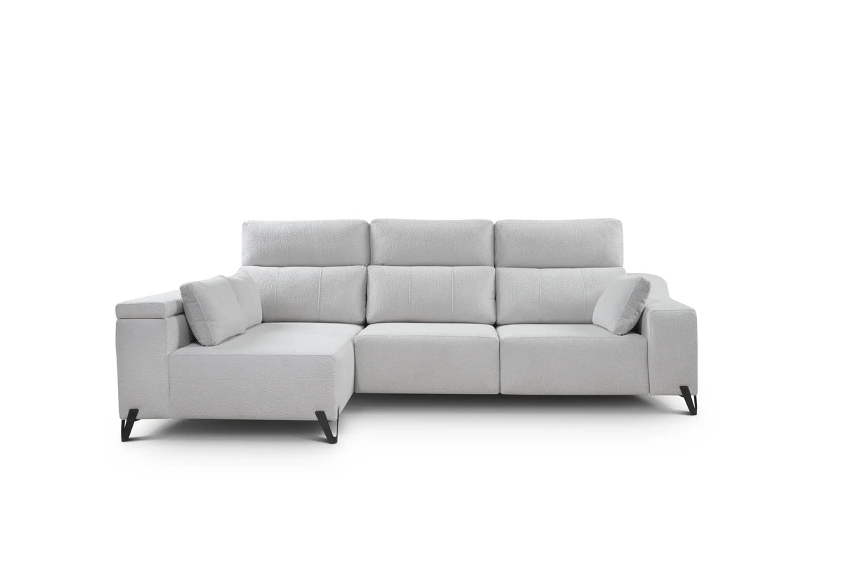 Sofá Akua con chaiselongue - detalle