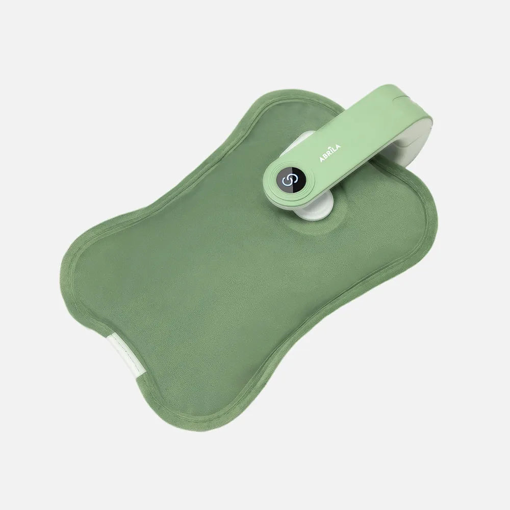 Bolsa de agua caliente eléctrica Penélope 400 W de FABRILAMP en color verde
