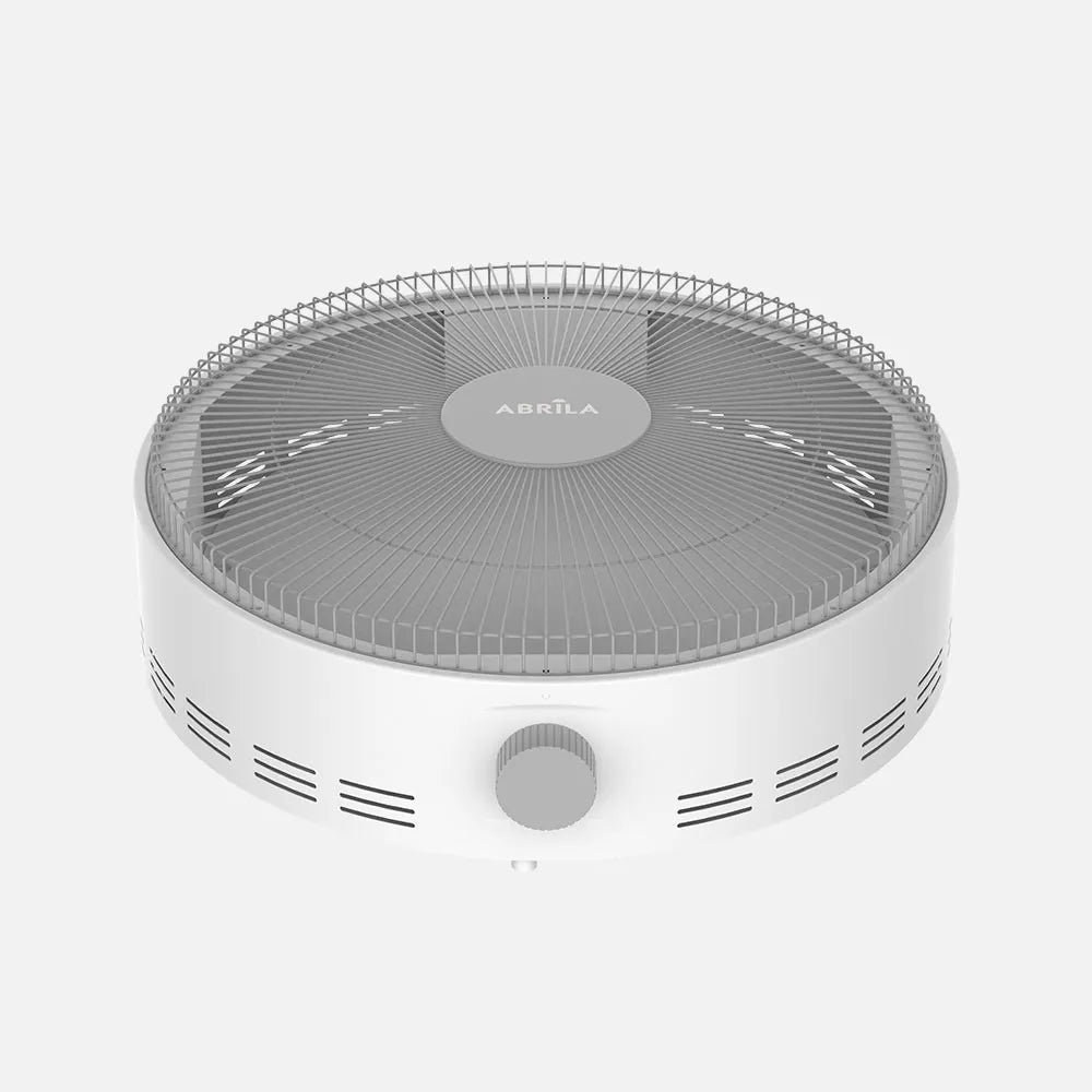 Brasero eléctrico de mica Parker 1200 W de FABRILAMP en color blanco