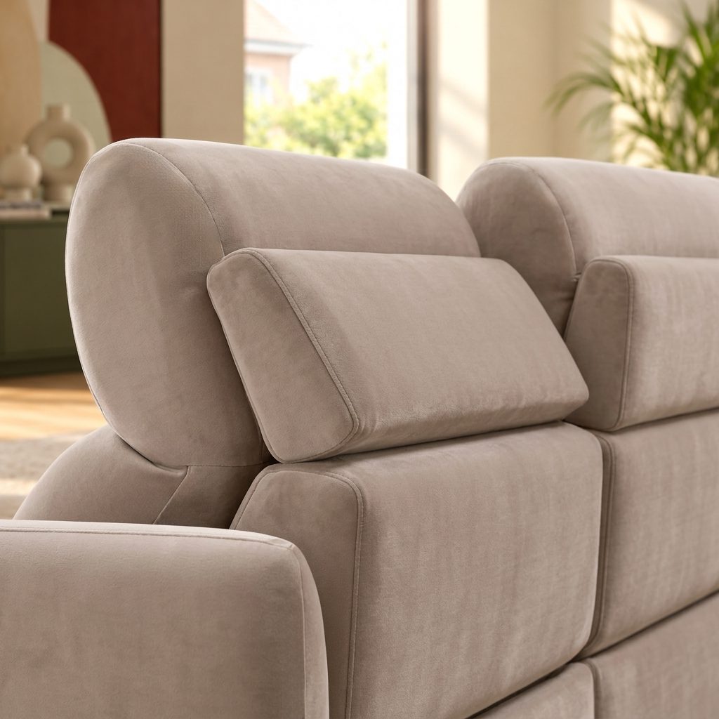 Sofá chaise longue Munich Chitra