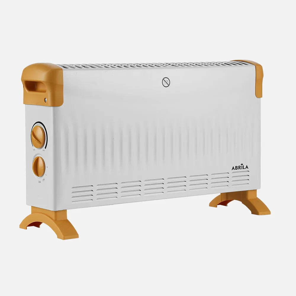 Convector Kevin 2000 W de FABRILAMP en color blanco/ocre