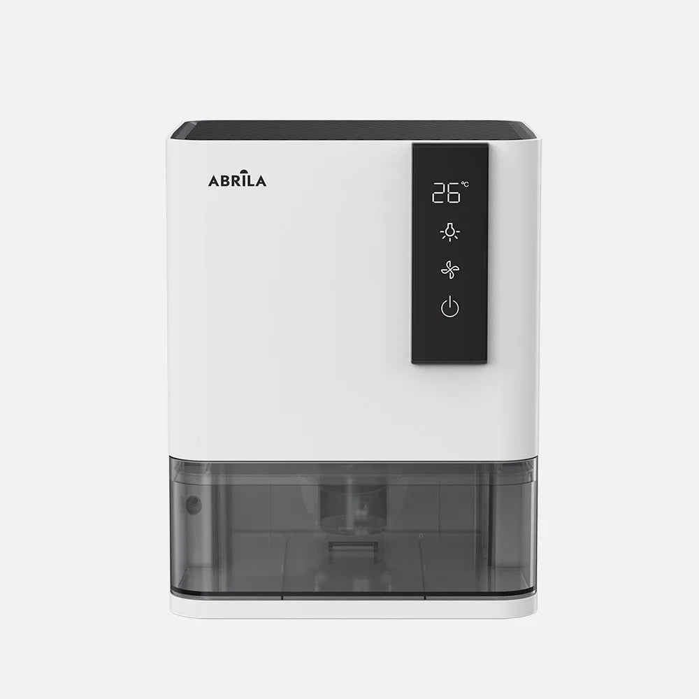 Deshumidificador Eyre 700 ml/día de FABRILAMP en color blanco/negro – vista de detalle