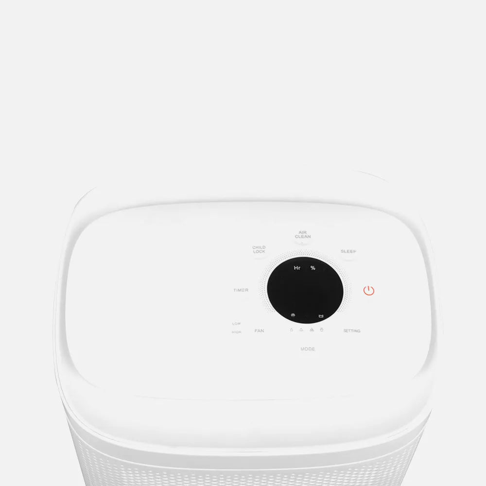 Deshumidificador Halis 10 L/día de FABRILAMP en color blanco – vista de detalle