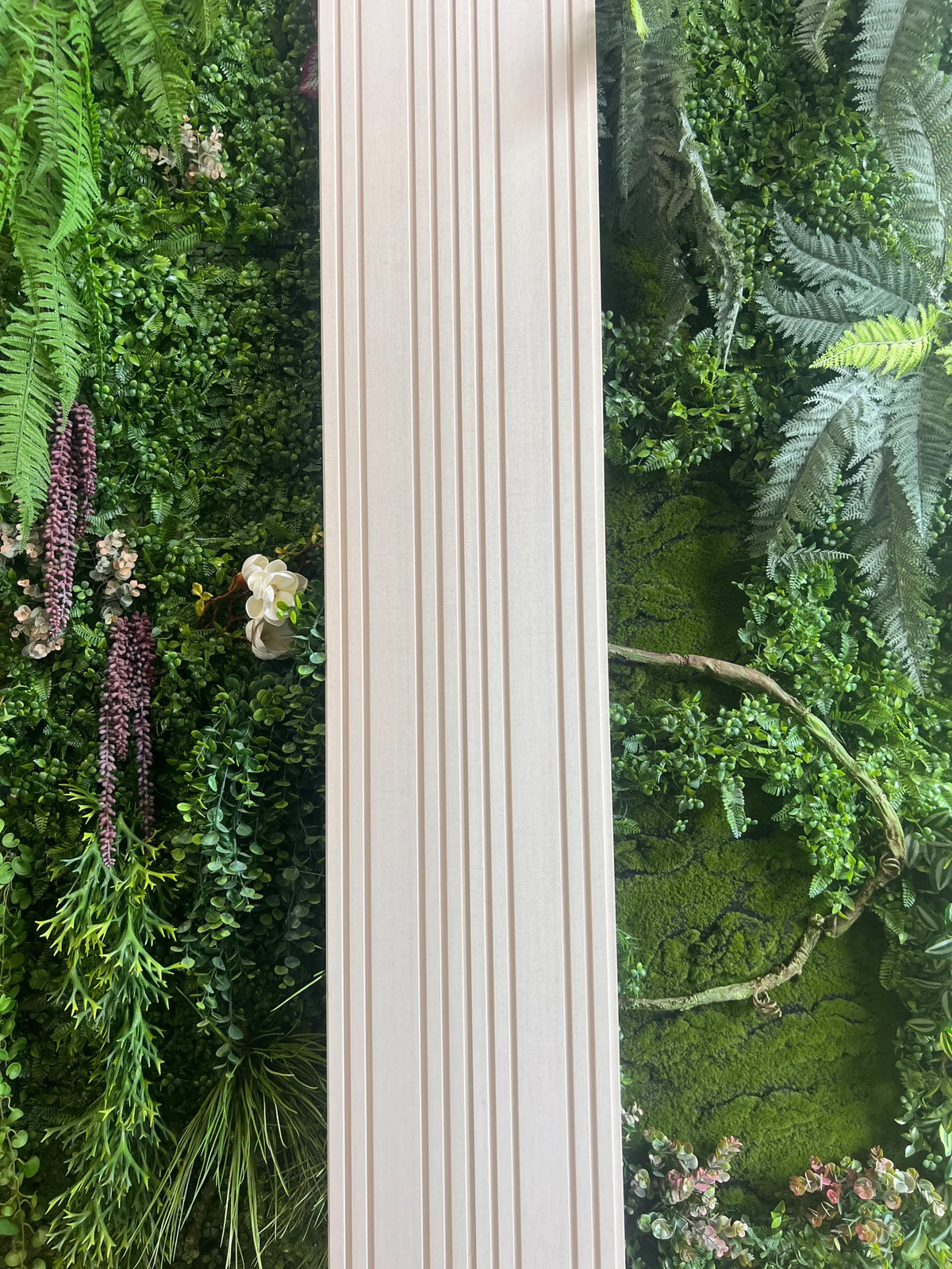 Listón decorativo PVC Tela Beige 290 x 20 cm