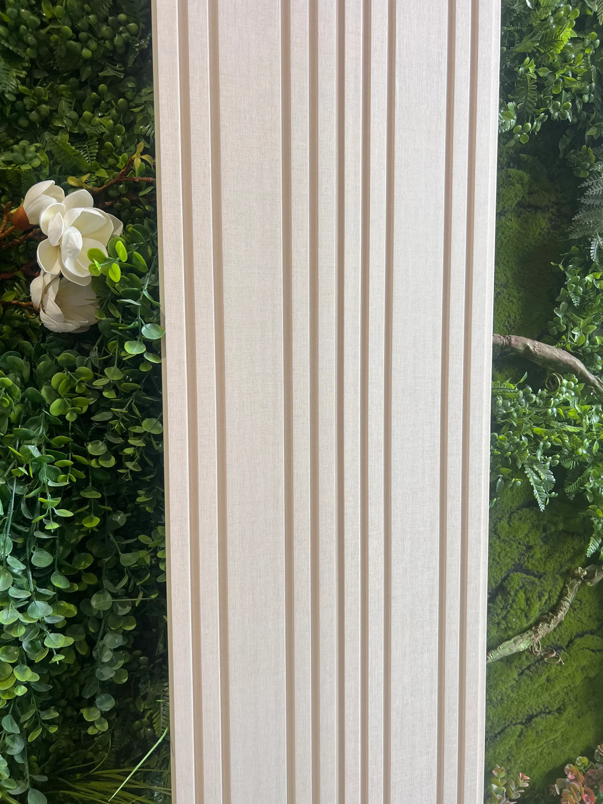 Listón decorativo PVC Tela Beige 290 x 20 cm