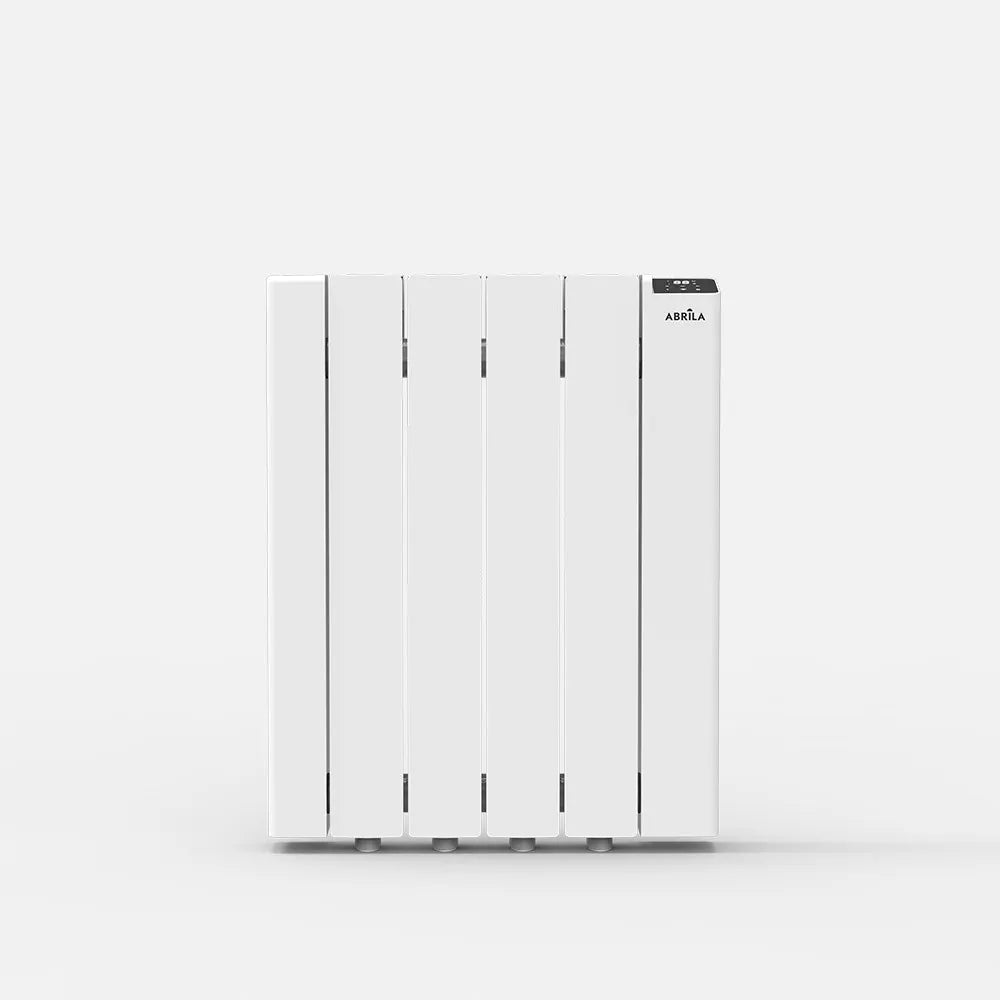 Emisor térmico de fluido WiFi City 600 W de FABRILAMP en color blanco – vista de detalle