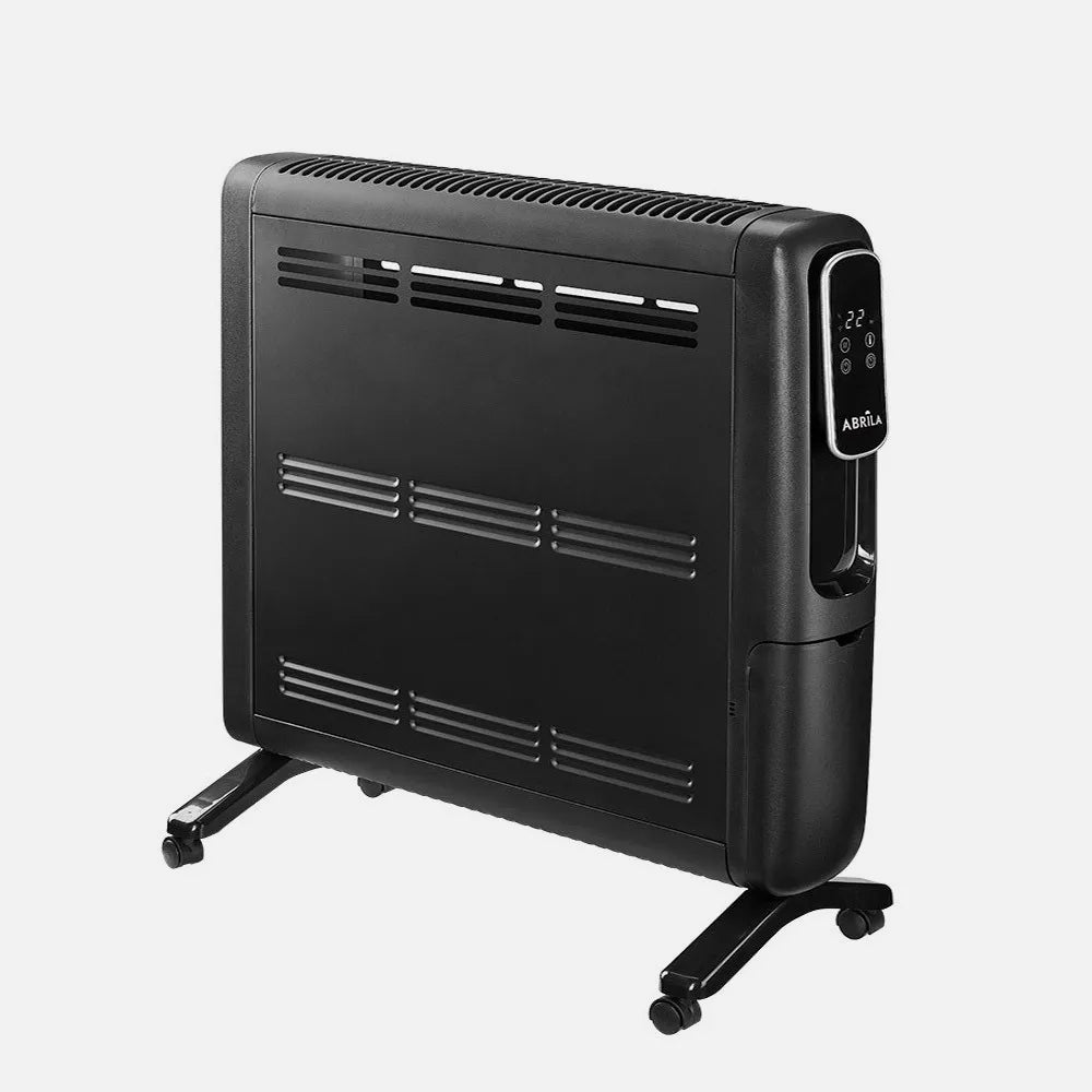 Emisor térmico de aluminio Alpino 2000 W de FABRILAMP en color negro