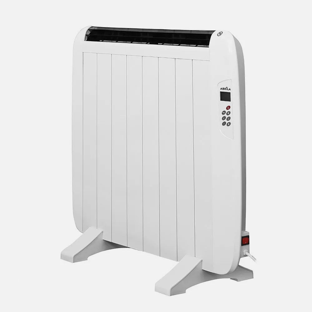 Emisor térmico de aluminio Gaban 1200 W de FABRILAMP en color blanco