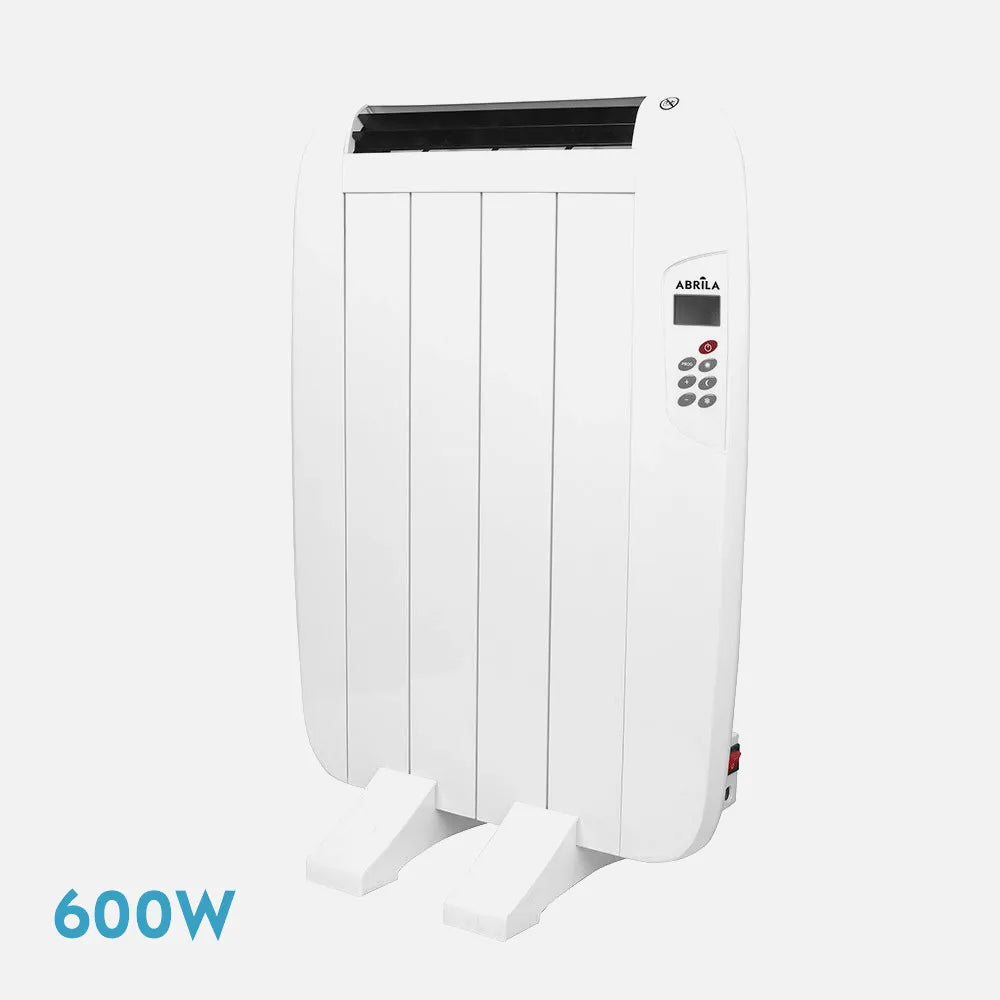 Emisor térmico de aluminio Gaban 600 W de FABRILAMP en color blanco – vista de detalle