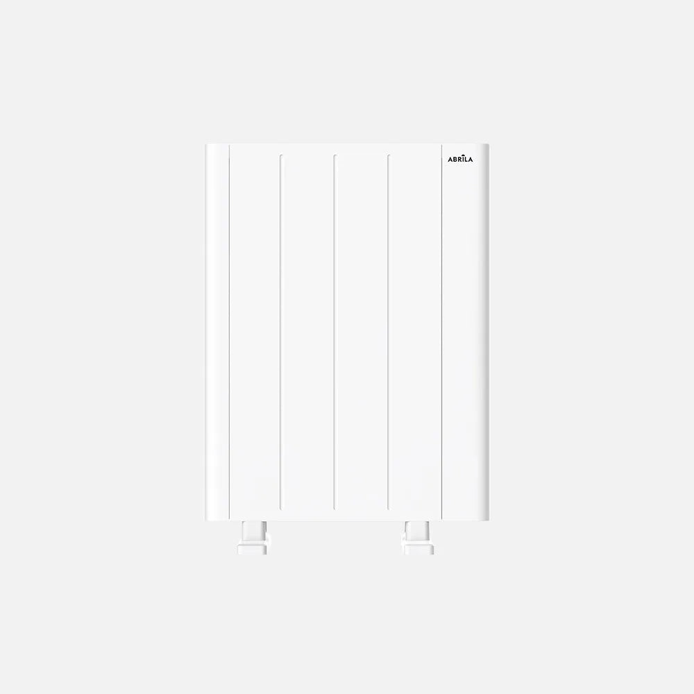 Emisor térmico de aluminio Point 600 W de FABRILAMP en color blanco – vista de detalle
